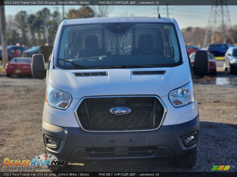 2021 Ford Transit Van 250 LR Long Oxford White / Ebony Photo #2