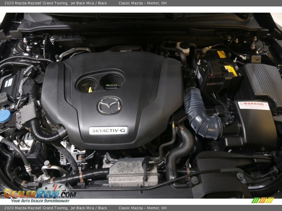 2020 Mazda Mazda6 Grand Touring Jet Black Mica / Black Photo #20