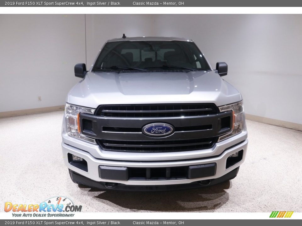 2019 Ford F150 XLT Sport SuperCrew 4x4 Ingot Silver / Black Photo #2