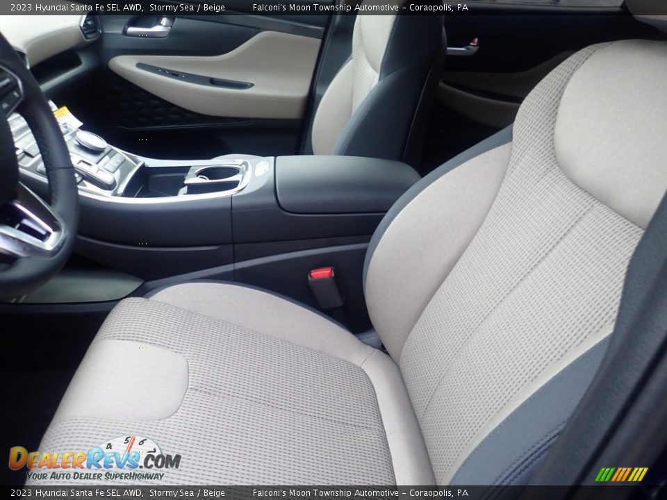 Front Seat of 2023 Hyundai Santa Fe SEL AWD Photo #11