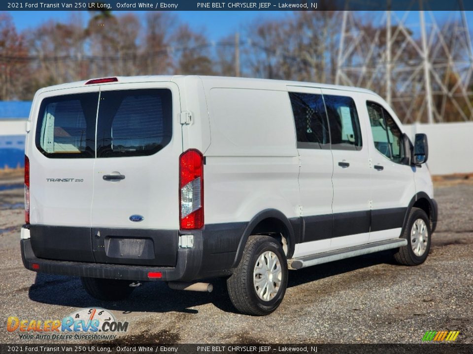 2021 Ford Transit Van 250 LR Long Oxford White / Ebony Photo #9