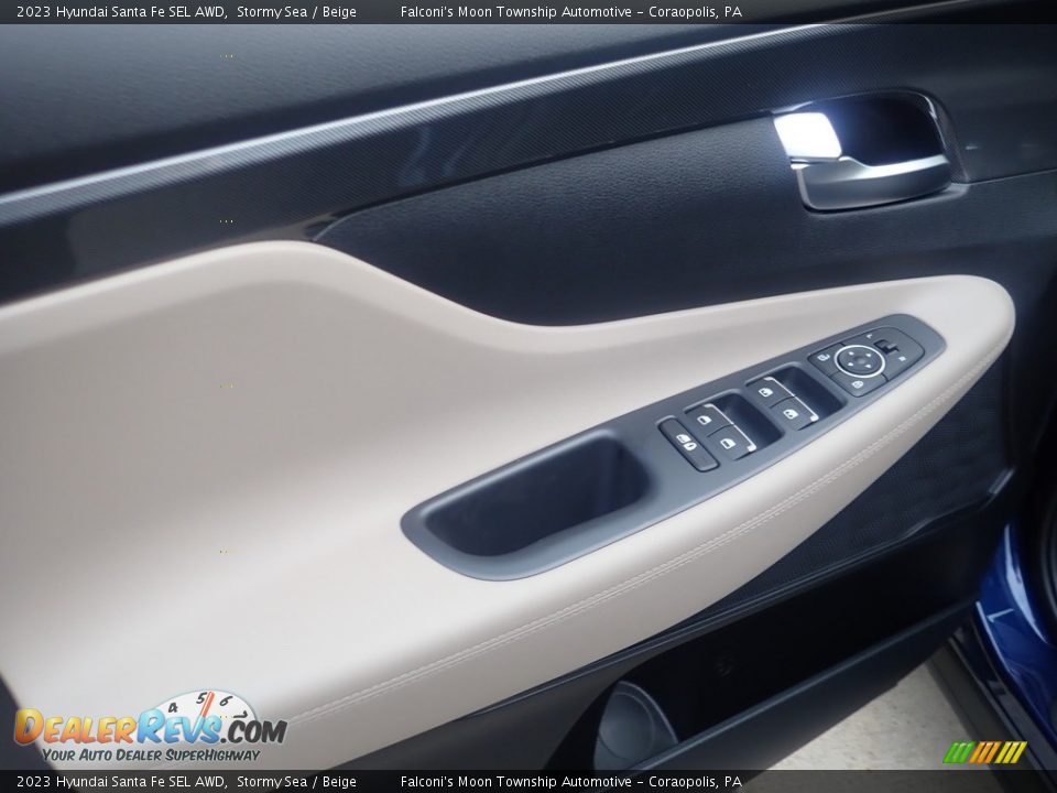 Door Panel of 2023 Hyundai Santa Fe SEL AWD Photo #14