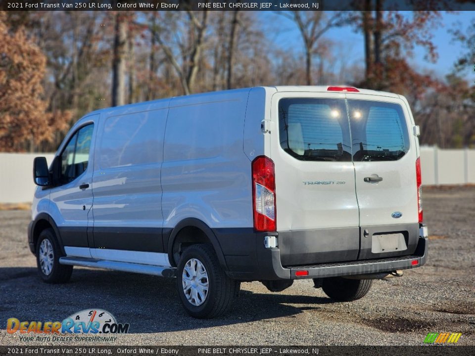 2021 Ford Transit Van 250 LR Long Oxford White / Ebony Photo #11