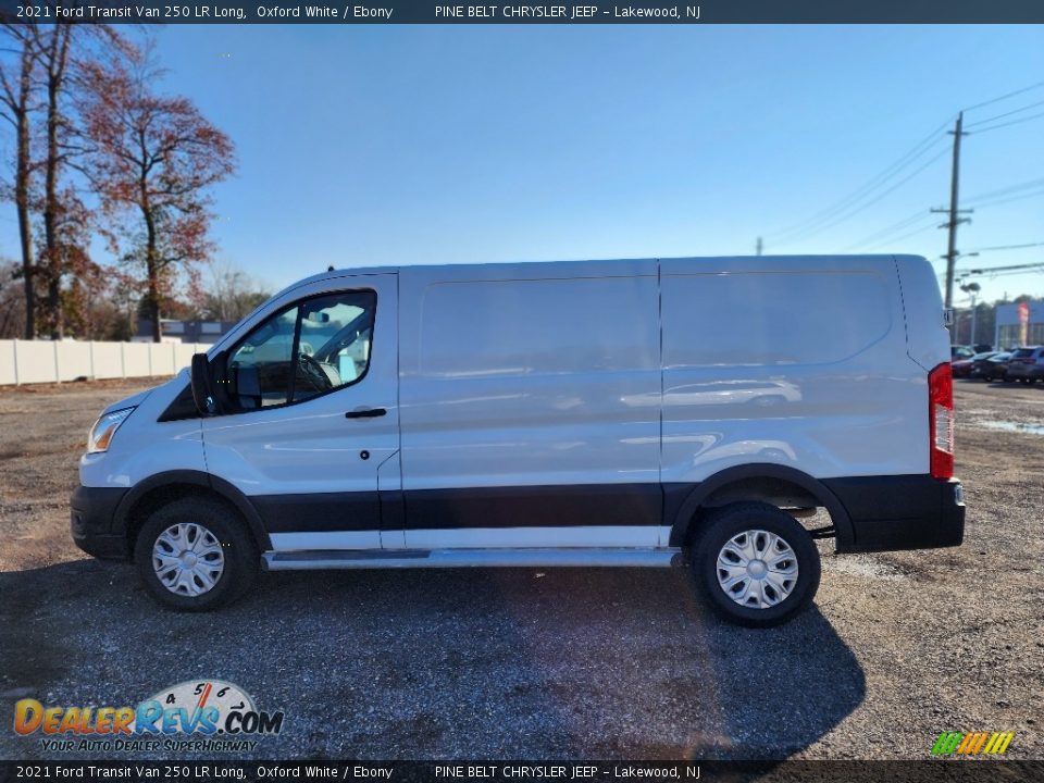 2021 Ford Transit Van 250 LR Long Oxford White / Ebony Photo #12