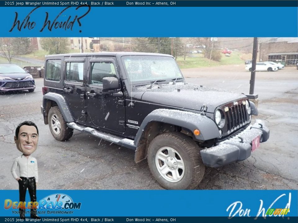 Dealer Info of 2015 Jeep Wrangler Unlimited Sport RHD 4x4 Photo #1