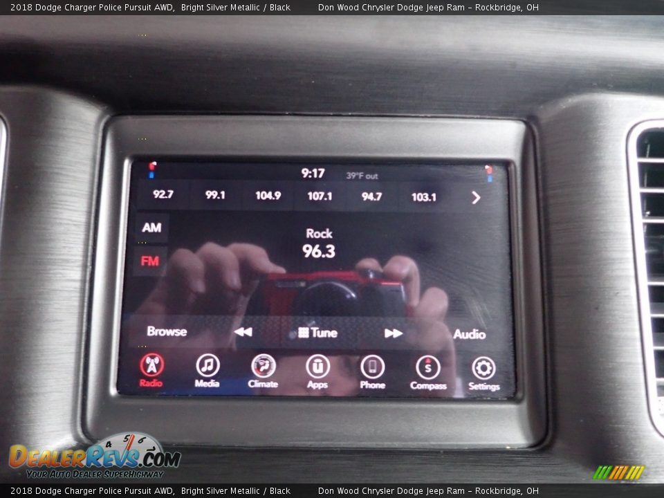 Controls of 2018 Dodge Charger Police Pursuit AWD Photo #2