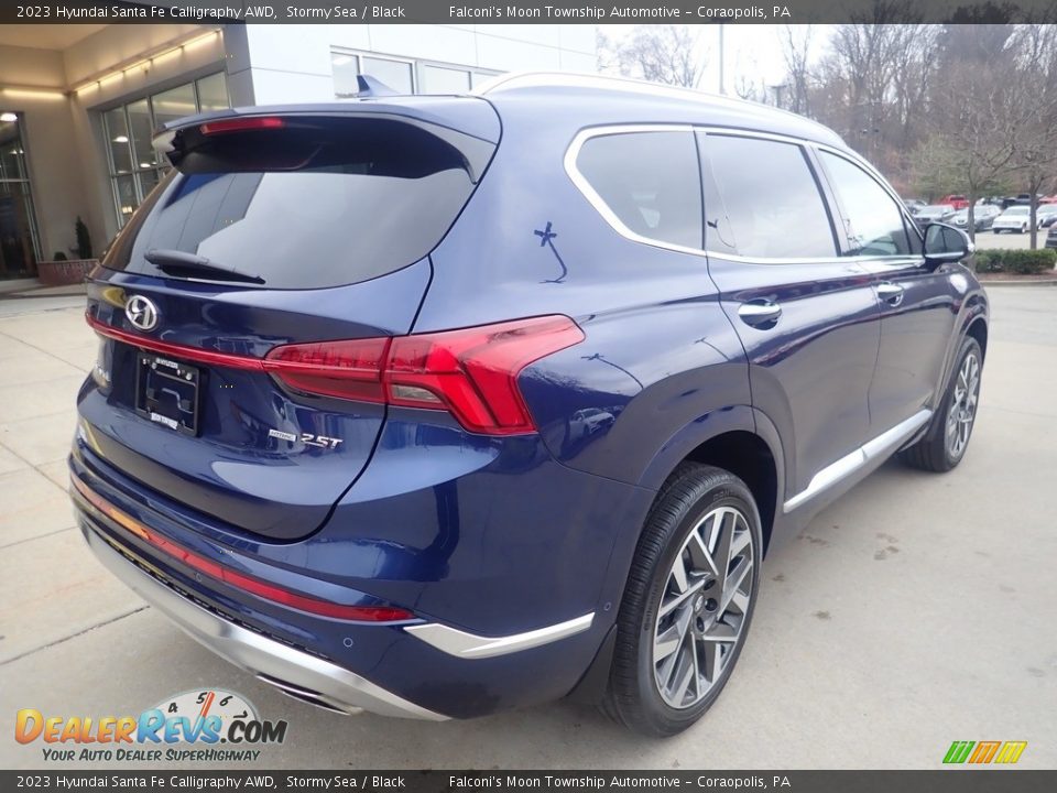 2023 Hyundai Santa Fe Calligraphy AWD Stormy Sea / Black Photo #2