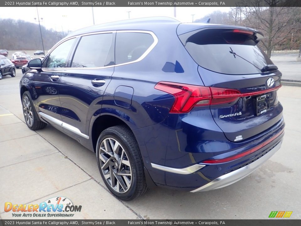 2023 Hyundai Santa Fe Calligraphy AWD Stormy Sea / Black Photo #5