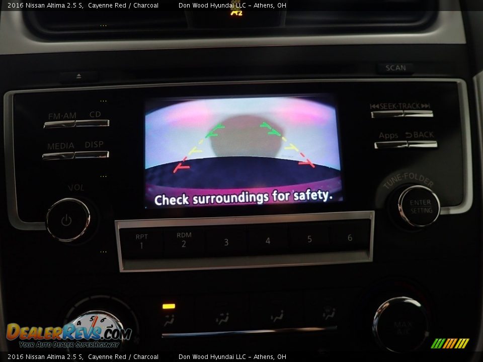 2016 Nissan Altima 2.5 S Cayenne Red / Charcoal Photo #2