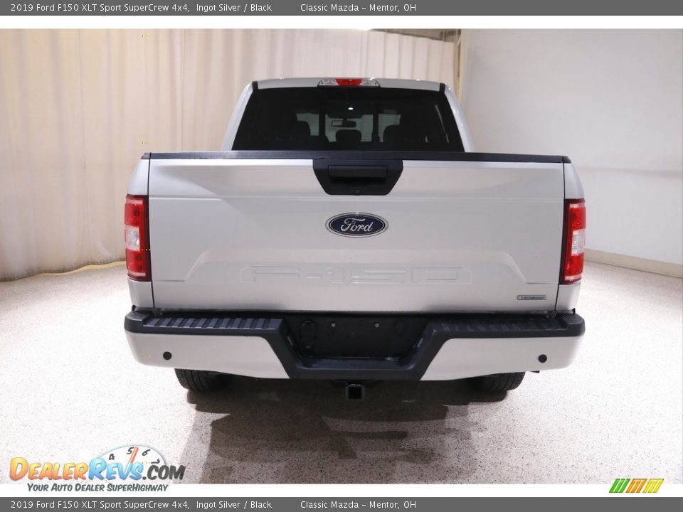 2019 Ford F150 XLT Sport SuperCrew 4x4 Ingot Silver / Black Photo #21