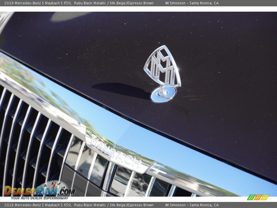 2019 Mercedes-Benz S Maybach S 650 Logo Photo #8