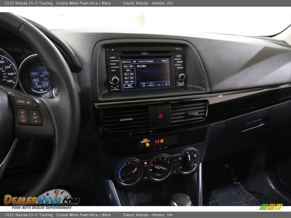 2015 Mazda CX-5 Touring Crystal White Pearl Mica / Black Photo #9