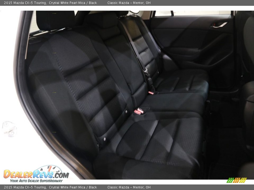 2015 Mazda CX-5 Touring Crystal White Pearl Mica / Black Photo #14