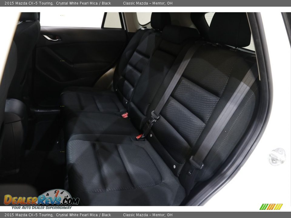 2015 Mazda CX-5 Touring Crystal White Pearl Mica / Black Photo #15