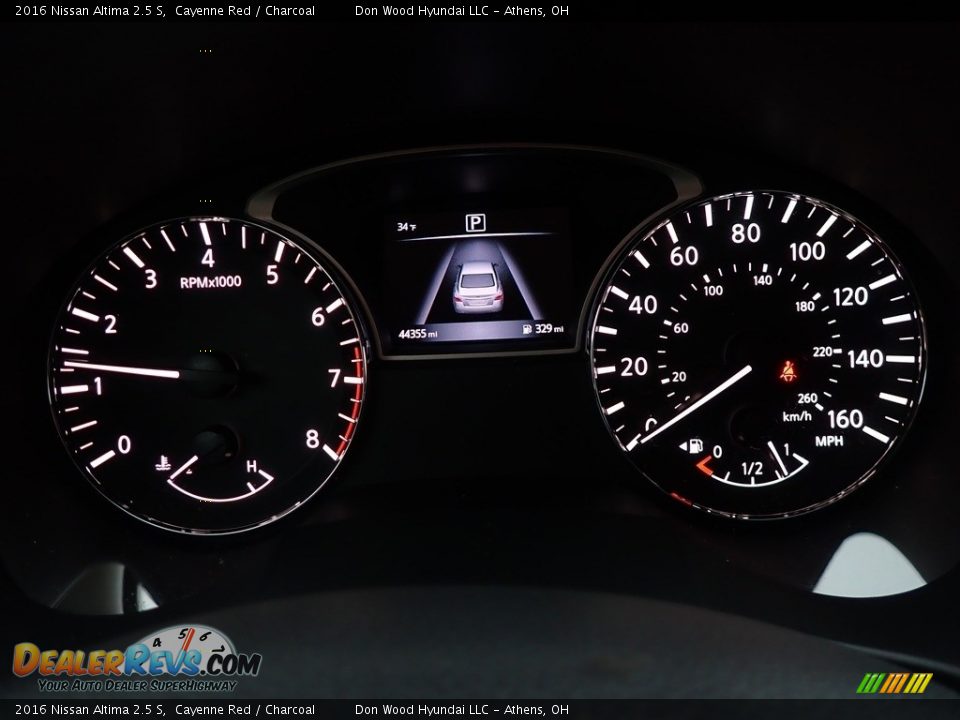 2016 Nissan Altima 2.5 S Cayenne Red / Charcoal Photo #22