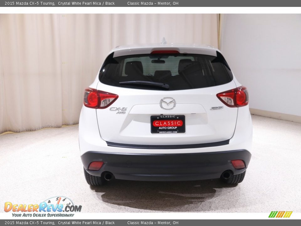 2015 Mazda CX-5 Touring Crystal White Pearl Mica / Black Photo #16