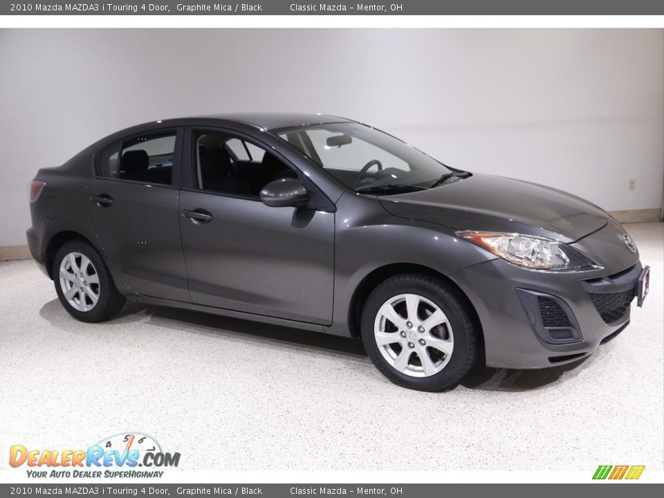 2010 Mazda MAZDA3 i Touring 4 Door Graphite Mica / Black Photo #1
