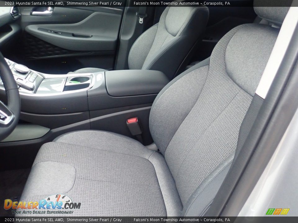 Front Seat of 2023 Hyundai Santa Fe SEL AWD Photo #11