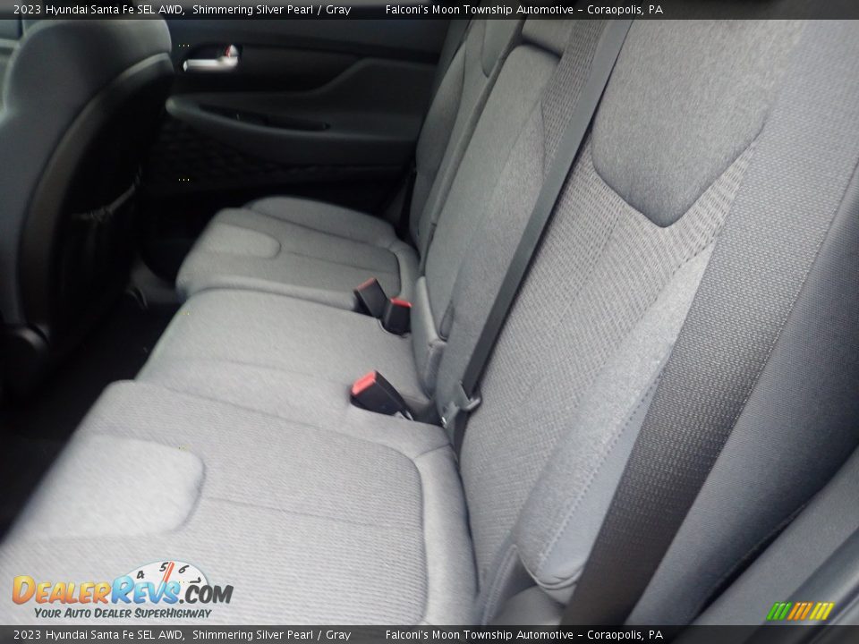 Rear Seat of 2023 Hyundai Santa Fe SEL AWD Photo #12