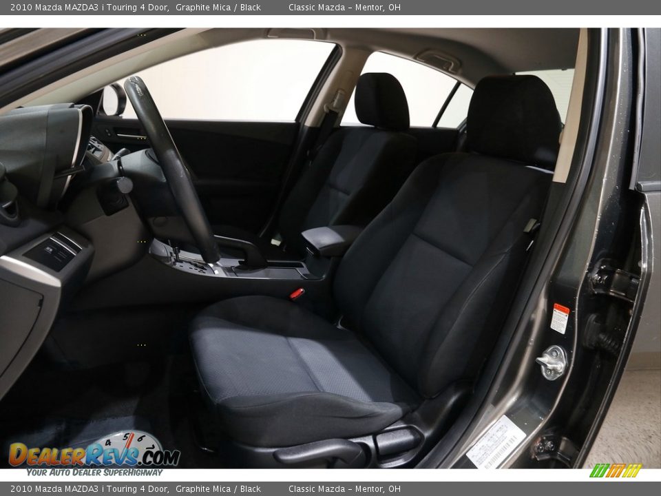 2010 Mazda MAZDA3 i Touring 4 Door Graphite Mica / Black Photo #5