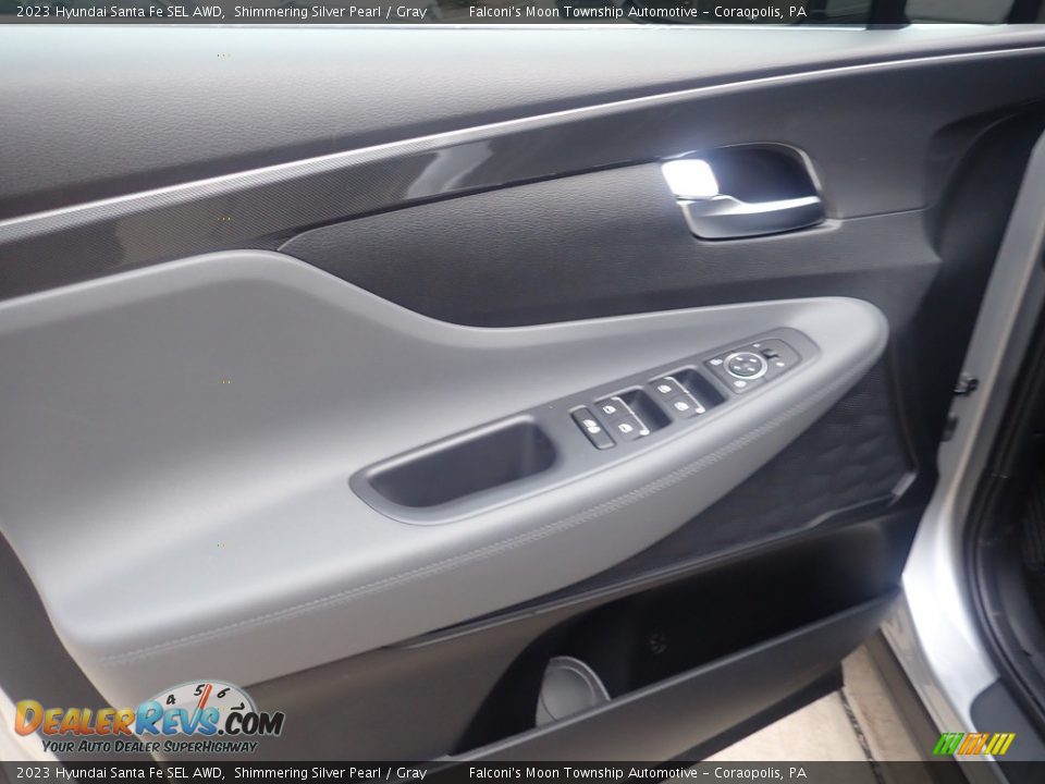 Door Panel of 2023 Hyundai Santa Fe SEL AWD Photo #14