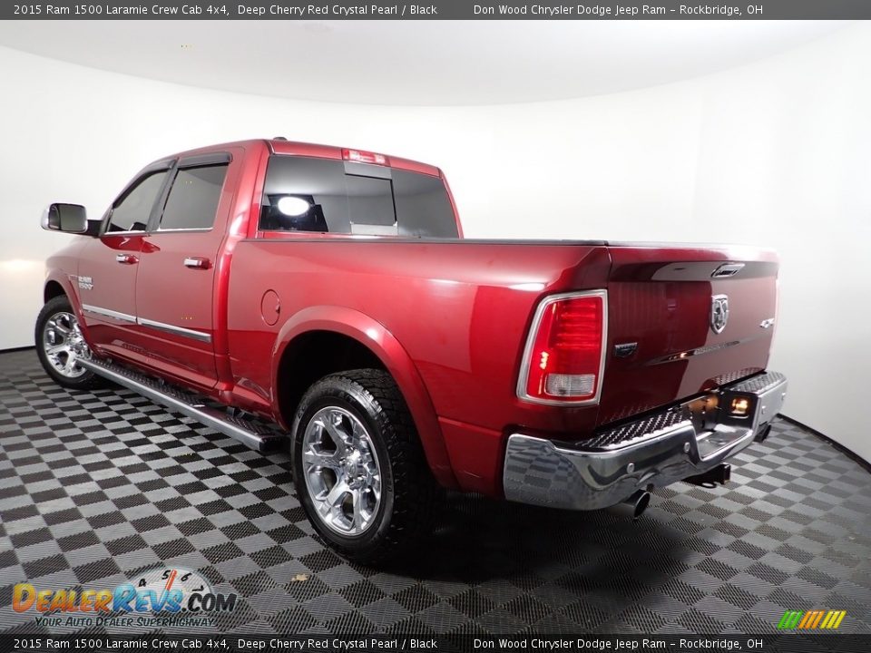 Deep Cherry Red Crystal Pearl 2015 Ram 1500 Laramie Crew Cab 4x4 Photo #8