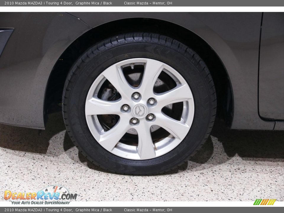 2010 Mazda MAZDA3 i Touring 4 Door Graphite Mica / Black Photo #21