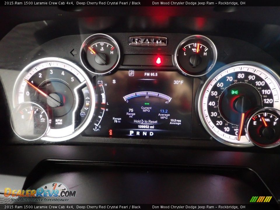 2015 Ram 1500 Laramie Crew Cab 4x4 Gauges Photo #19