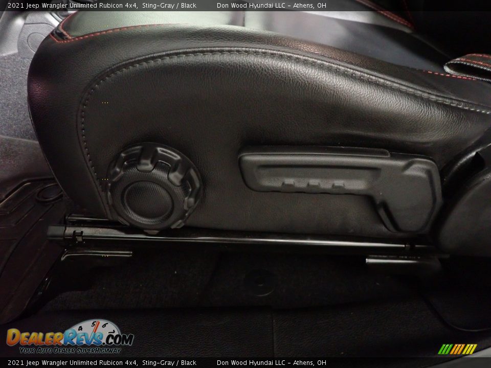 2021 Jeep Wrangler Unlimited Rubicon 4x4 Sting-Gray / Black Photo #22