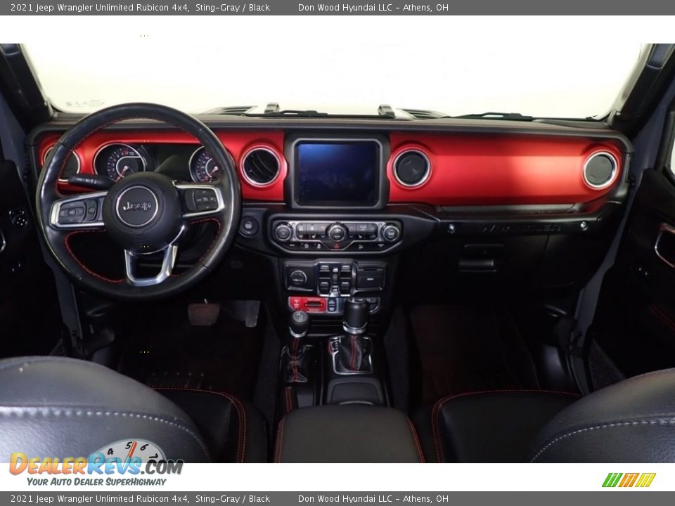 2021 Jeep Wrangler Unlimited Rubicon 4x4 Sting-Gray / Black Photo #23