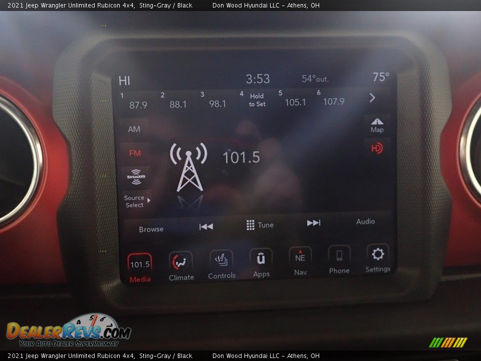 2021 Jeep Wrangler Unlimited Rubicon 4x4 Sting-Gray / Black Photo #25