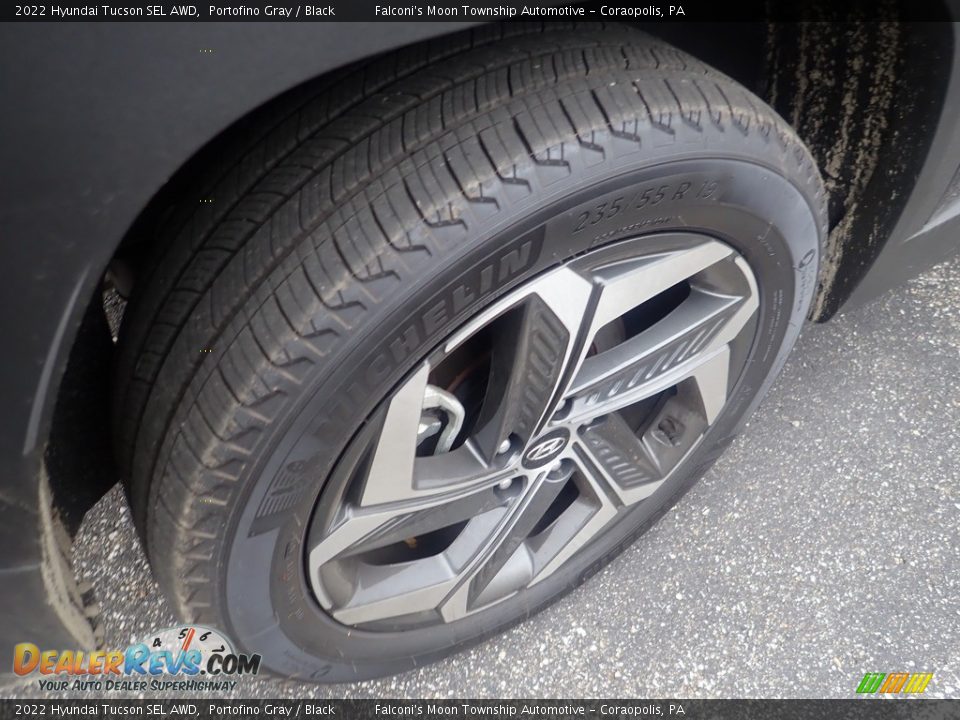 2022 Hyundai Tucson SEL AWD Portofino Gray / Black Photo #5