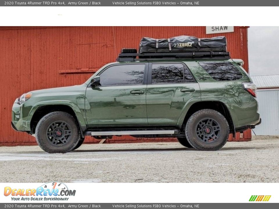 2020 Toyota 4Runner TRD Pro 4x4 Army Green / Black Photo #1