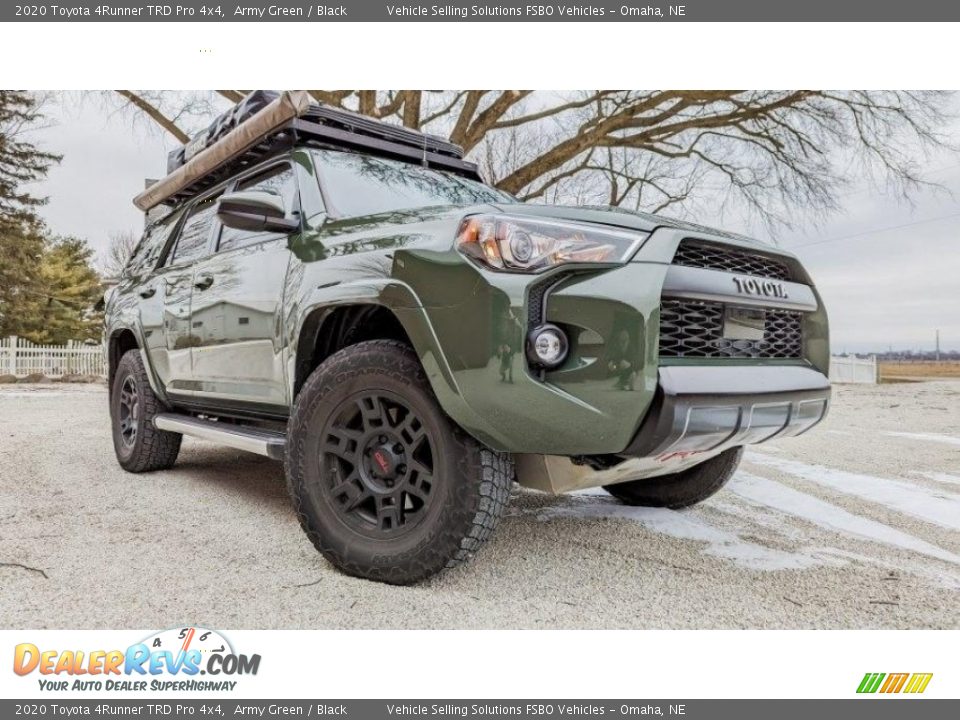 2020 Toyota 4Runner TRD Pro 4x4 Army Green / Black Photo #2