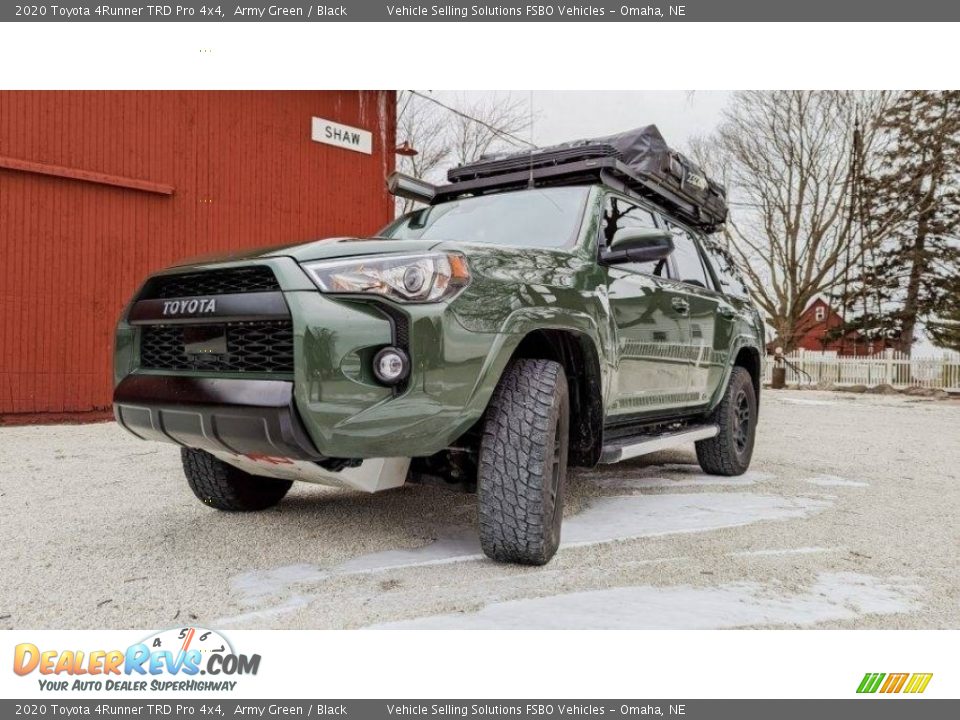 2020 Toyota 4Runner TRD Pro 4x4 Army Green / Black Photo #3