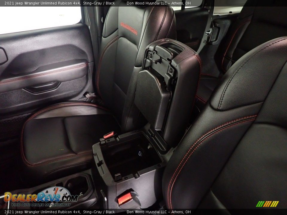 2021 Jeep Wrangler Unlimited Rubicon 4x4 Sting-Gray / Black Photo #32