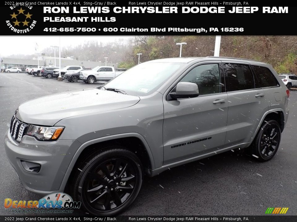 2022 Jeep Grand Cherokee Laredo X 4x4 Sting-Gray / Black Photo #1