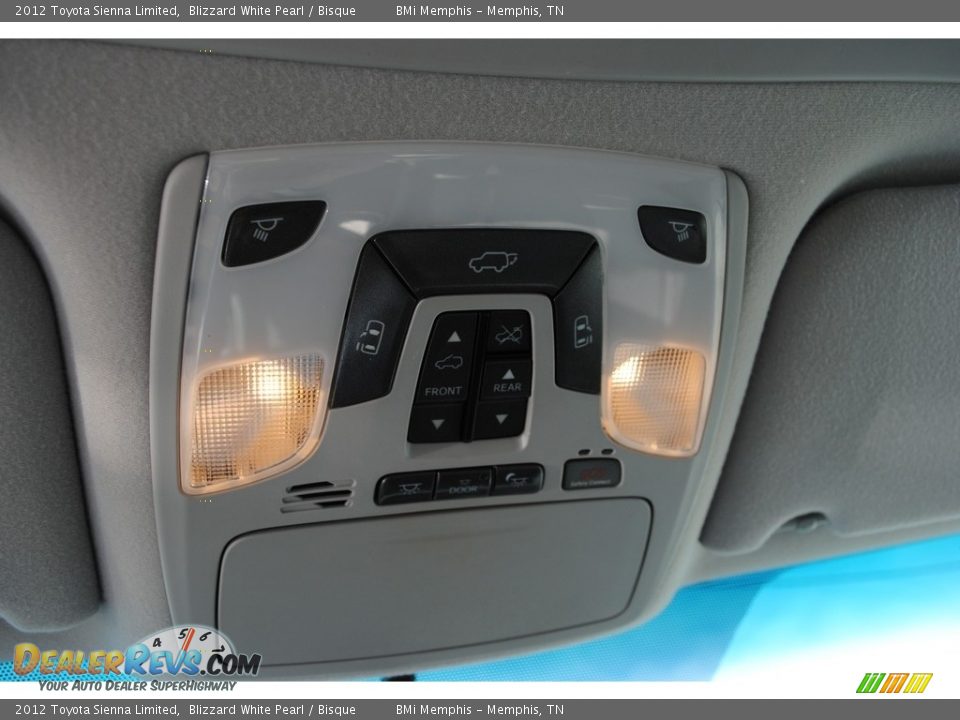 2012 Toyota Sienna Limited Blizzard White Pearl / Bisque Photo #21