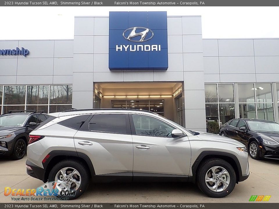 Shimmering Silver 2023 Hyundai Tucson SEL AWD Photo #1