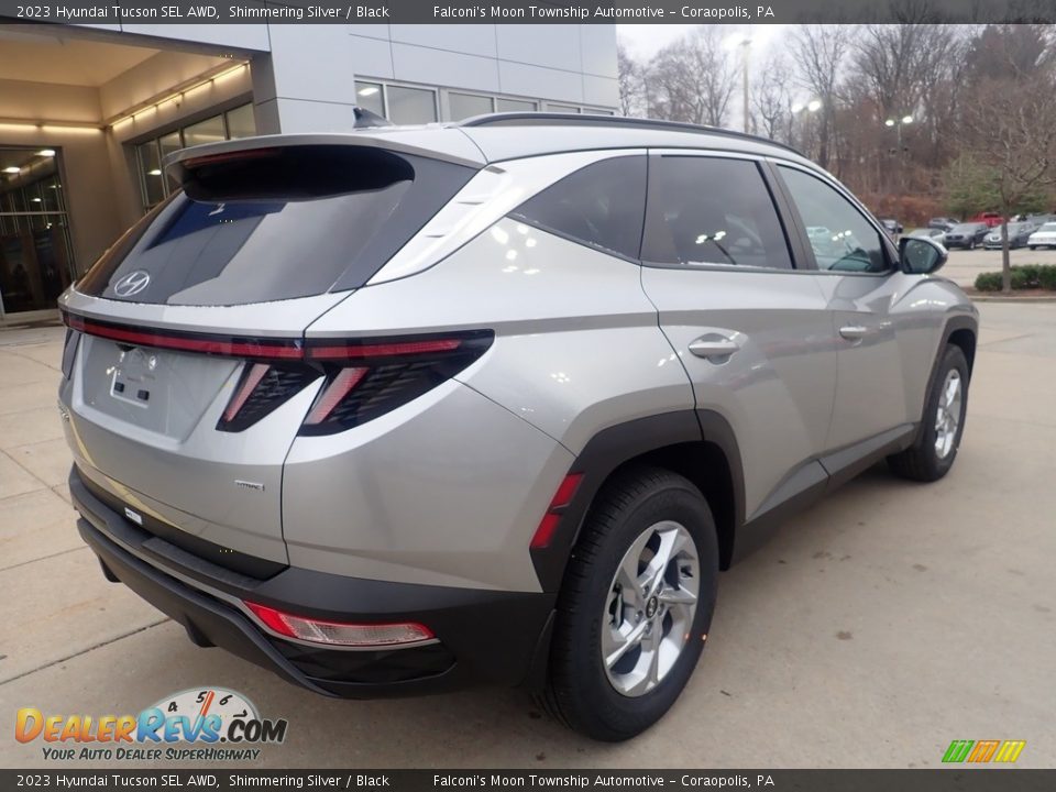 2023 Hyundai Tucson SEL AWD Shimmering Silver / Black Photo #2