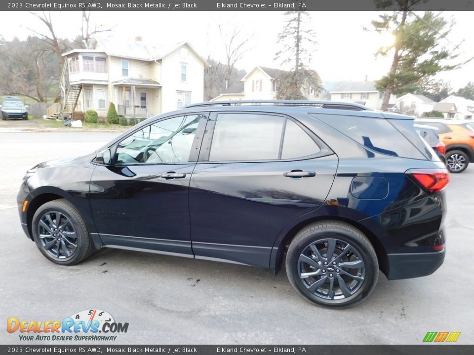 Mosaic Black Metallic 2023 Chevrolet Equinox RS AWD Photo #10