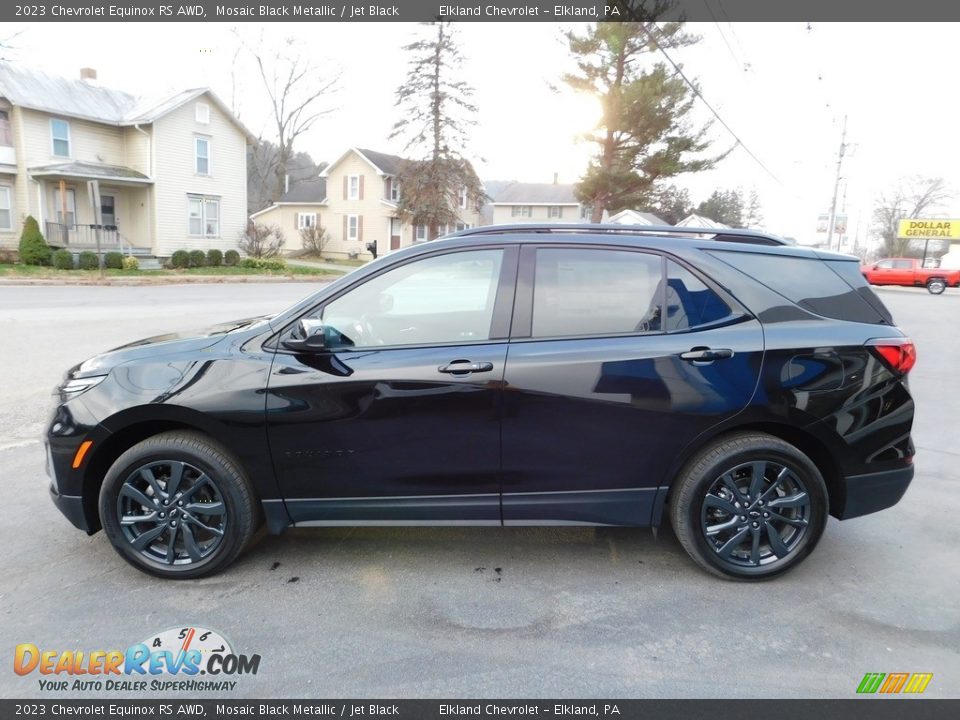 Mosaic Black Metallic 2023 Chevrolet Equinox RS AWD Photo #11