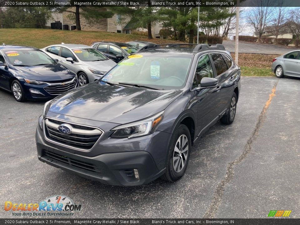 2020 Subaru Outback 2.5i Premium Magnetite Gray Metallic / Slate Black Photo #2