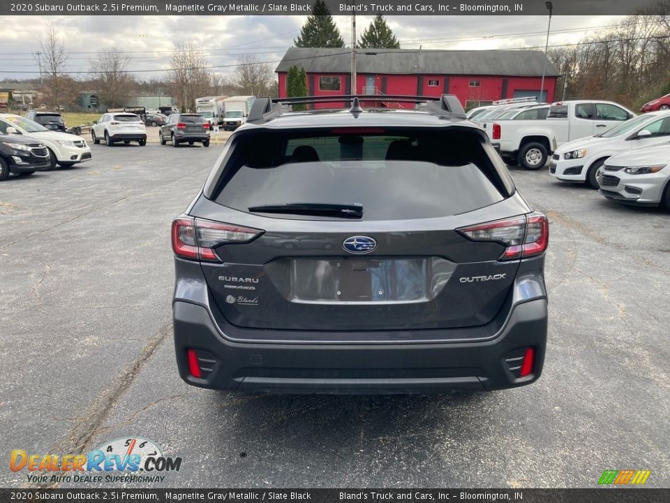 2020 Subaru Outback 2.5i Premium Magnetite Gray Metallic / Slate Black Photo #4