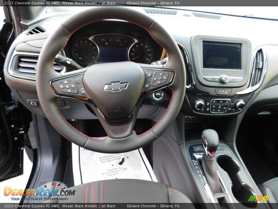 Dashboard of 2023 Chevrolet Equinox RS AWD Photo #22