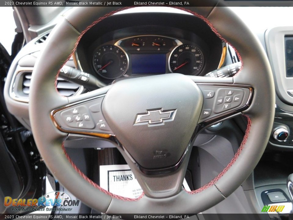 2023 Chevrolet Equinox RS AWD Steering Wheel Photo #23
