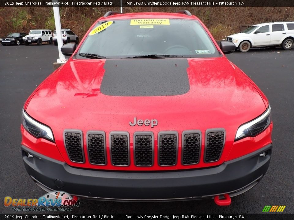 2019 Jeep Cherokee Trailhawk 4x4 Firecracker Red / Black Photo #9