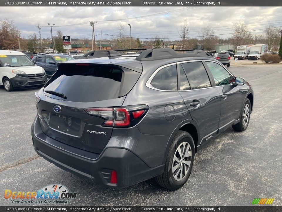 2020 Subaru Outback 2.5i Premium Magnetite Gray Metallic / Slate Black Photo #6