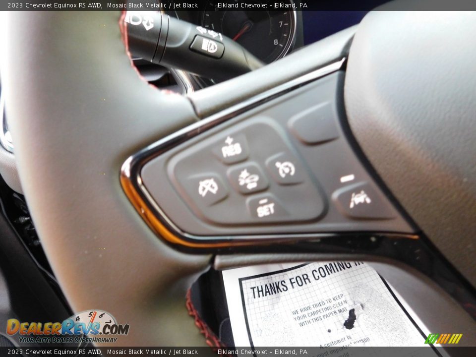 2023 Chevrolet Equinox RS AWD Steering Wheel Photo #25