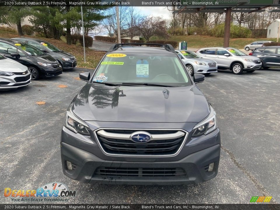 2020 Subaru Outback 2.5i Premium Magnetite Gray Metallic / Slate Black Photo #8